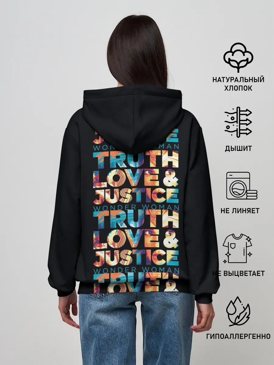 Женское худи / Wonder Woman