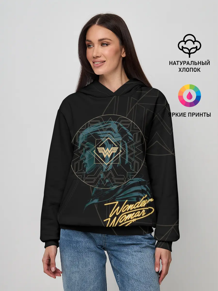 Женское худи / Wonder Woman