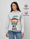 Женское худи / Kiss My Ass