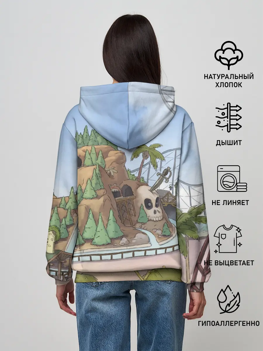 Женское худи / Вся правда о медведях. Селфи