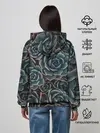 Женское худи / ЦВЕТЫ РОЗЫ | STEEL ROSES