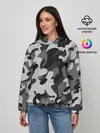 Женское худи / ГОРОДСКОЙ КАМУФЛЯЖ | CITY MILITARY