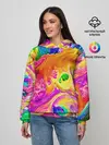Женское худи / TIE DYE | ЯРКИЕ КРАСКИ