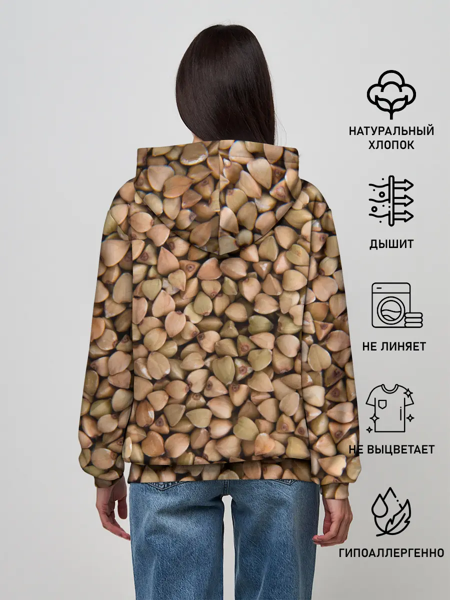 Женское худи / Гречка Греча