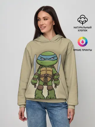 Женское худи / ЧЕРЕПАШКИ - НИНДЗЯ