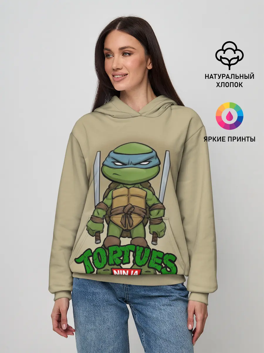 Женское худи / ЧЕРЕПАШКИ - НИНДЗЯ