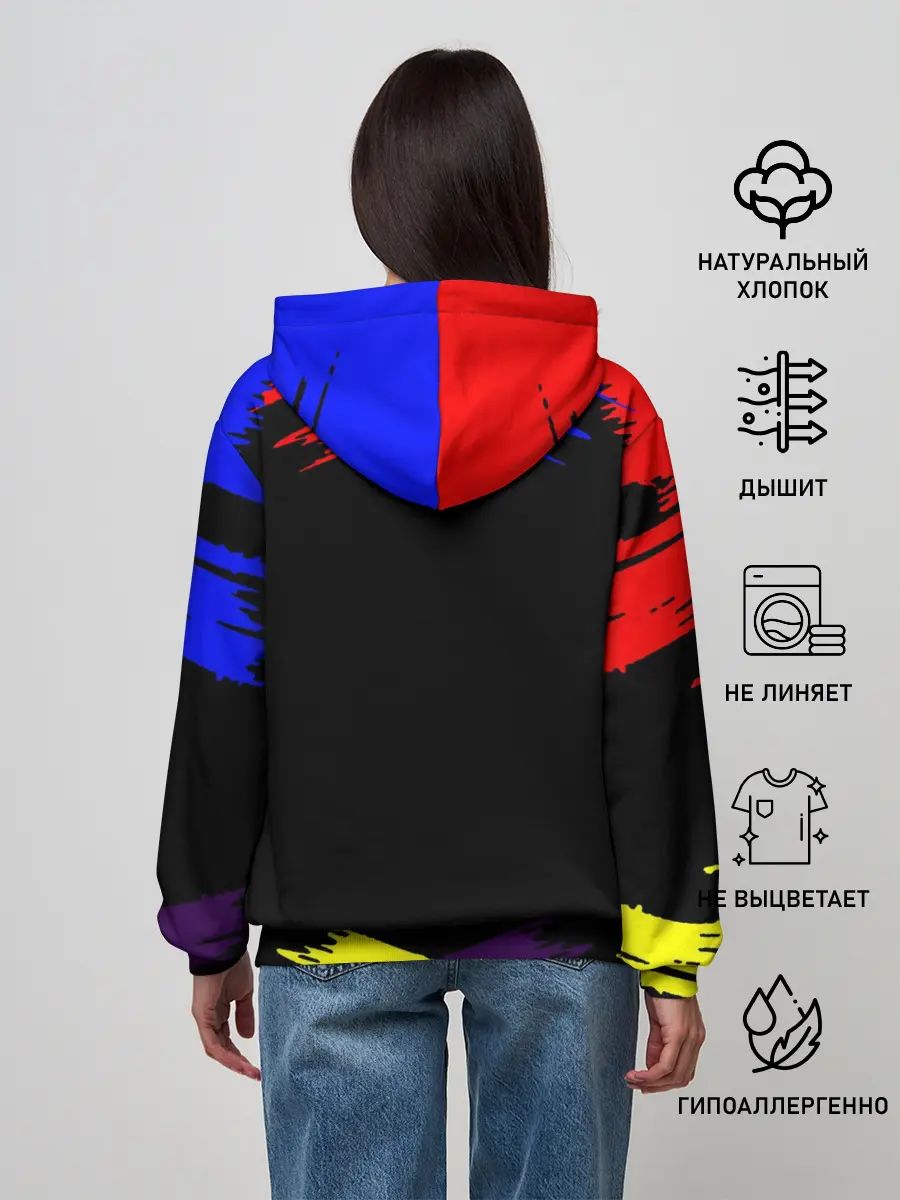 Женское худи / Ниндзя Супер Черепашки