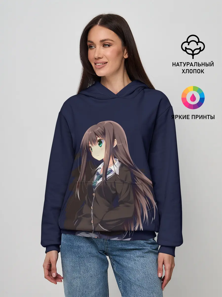 Женское худи / Школьная Тян