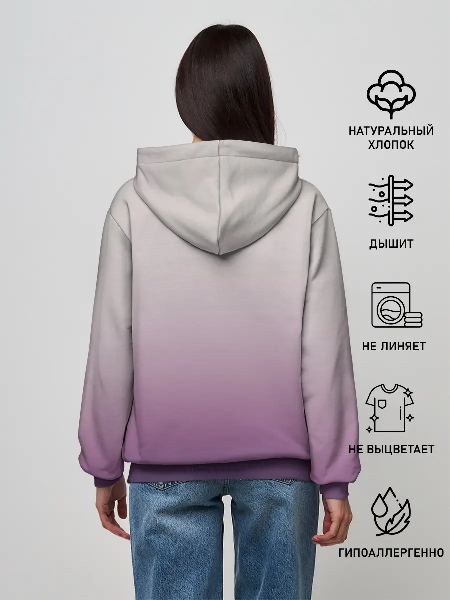 Женское худи / Аниме девочка в тумане