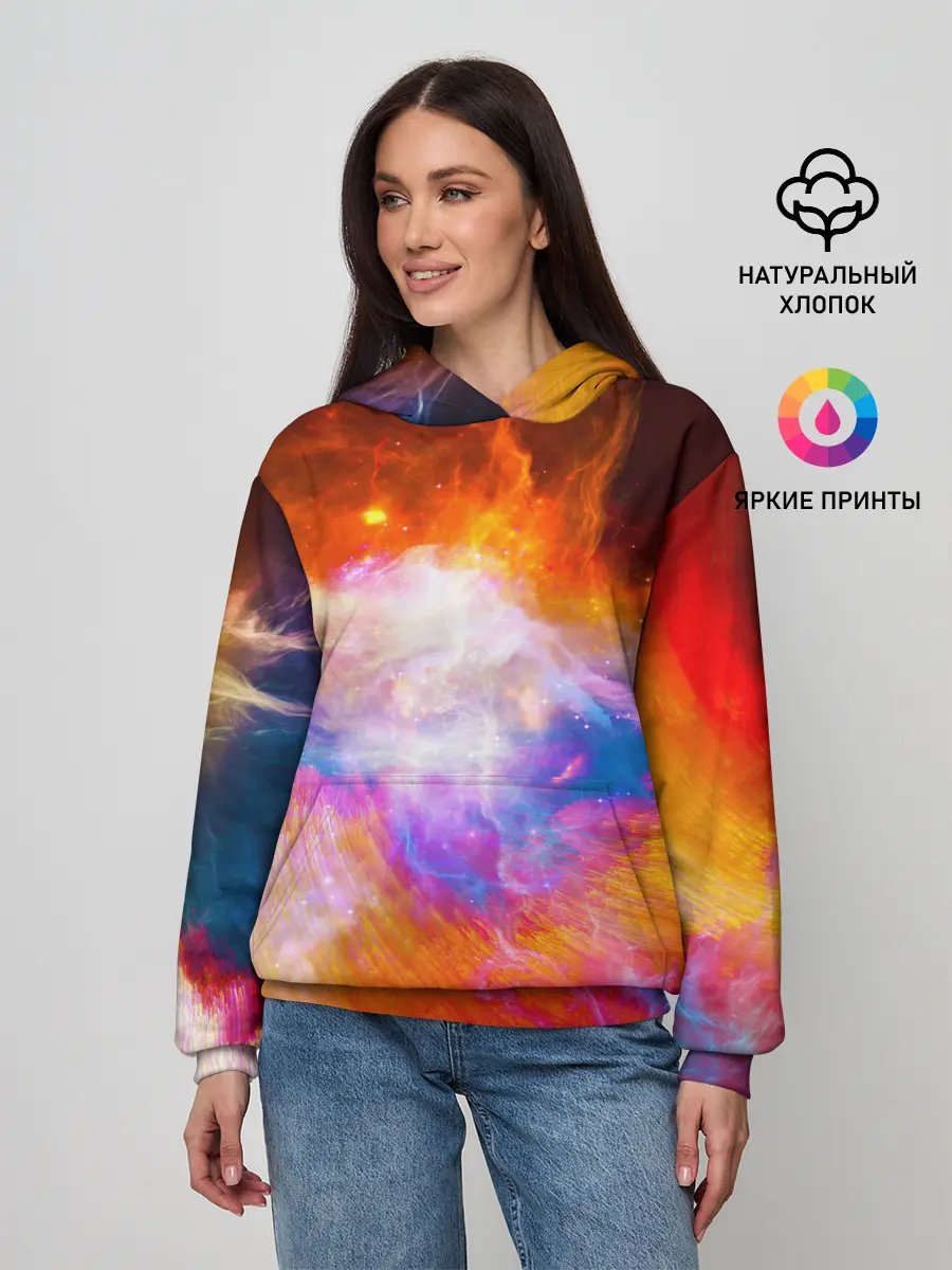 Женское худи / Space