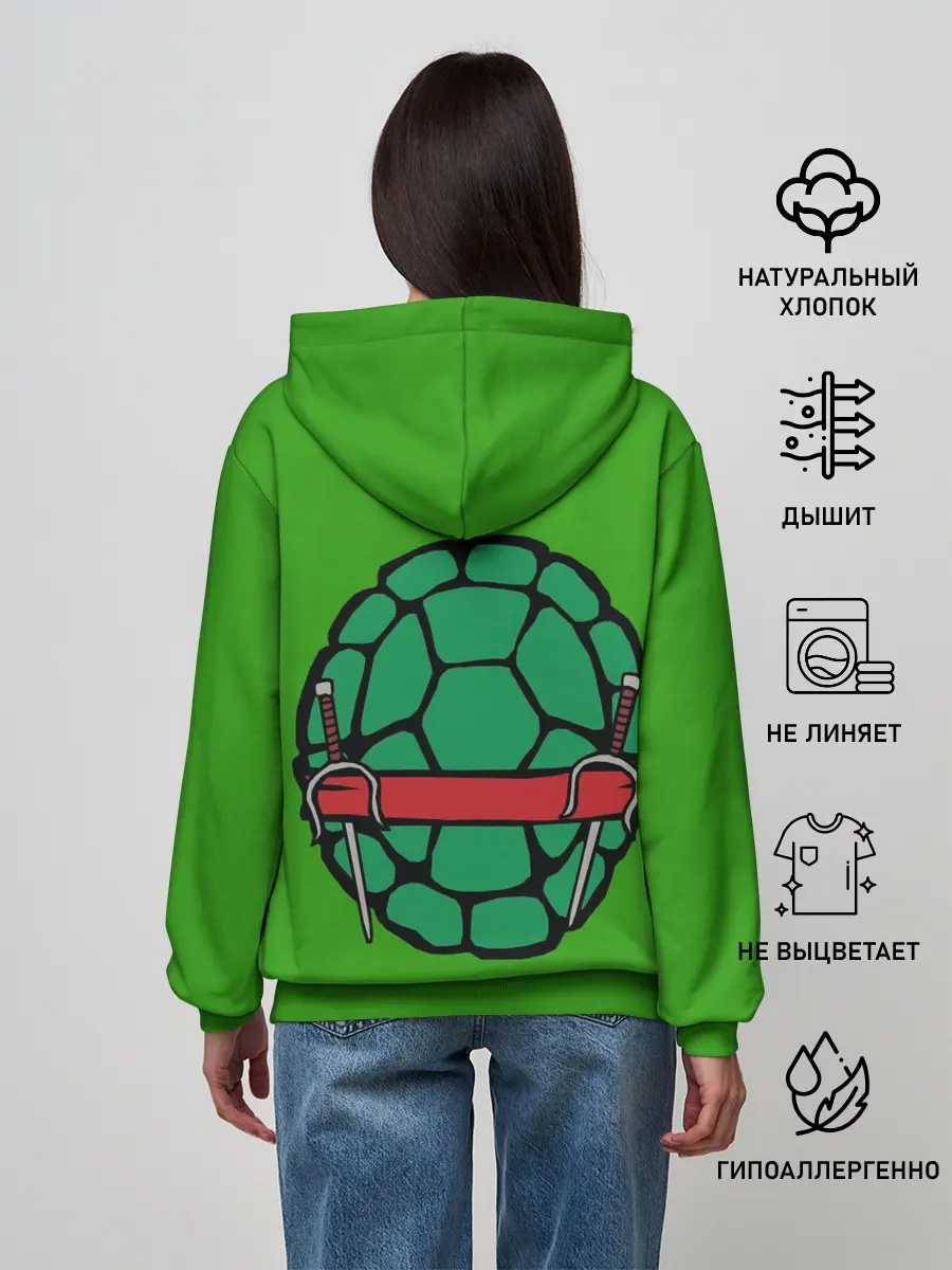 Женское худи / Черепашки-ниндзя