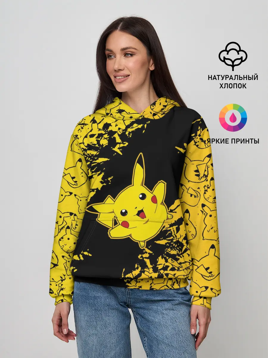 Женское худи / Пикачу