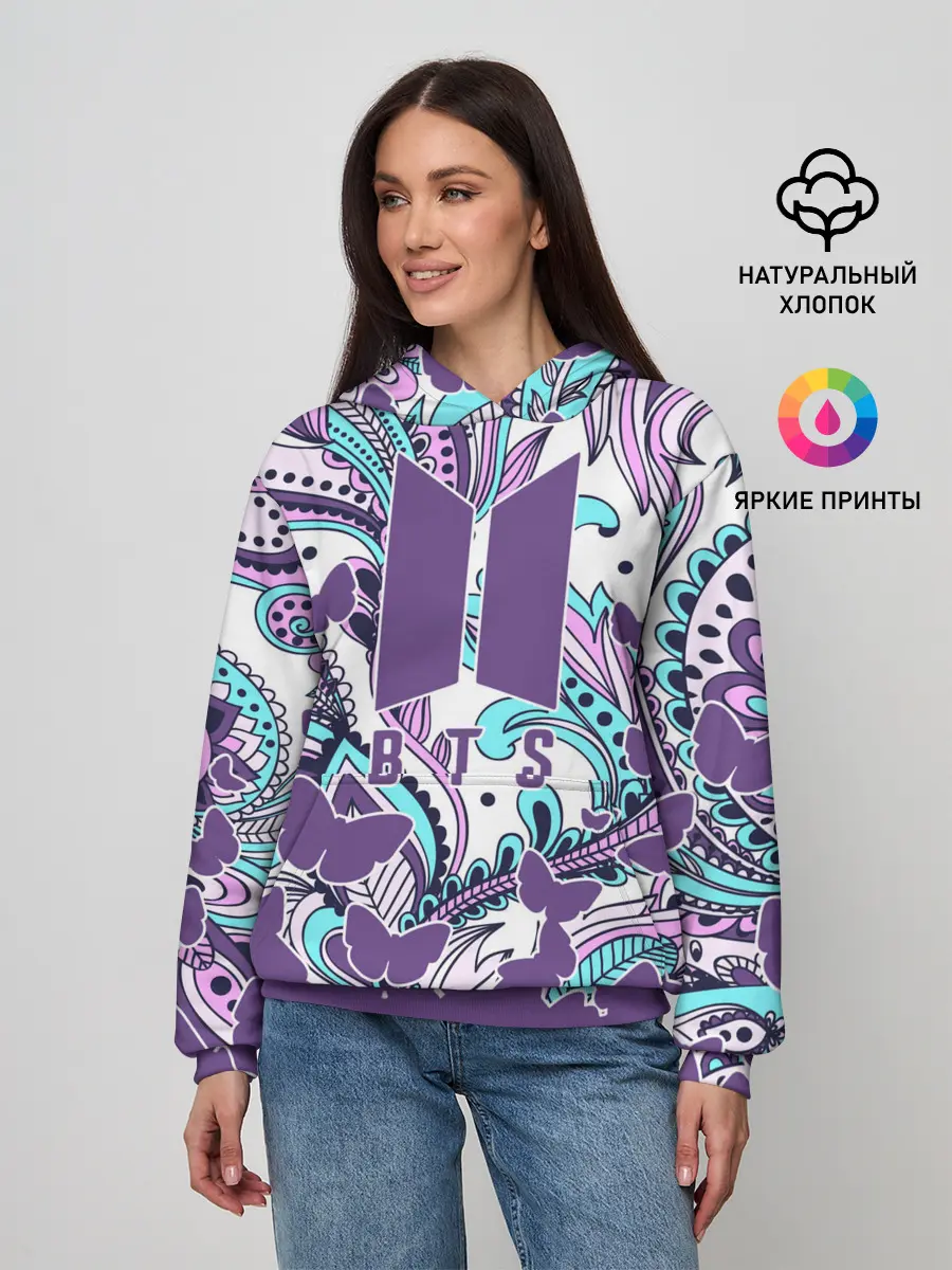 Женское худи / BTS