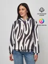 Женское худи / Я зебра