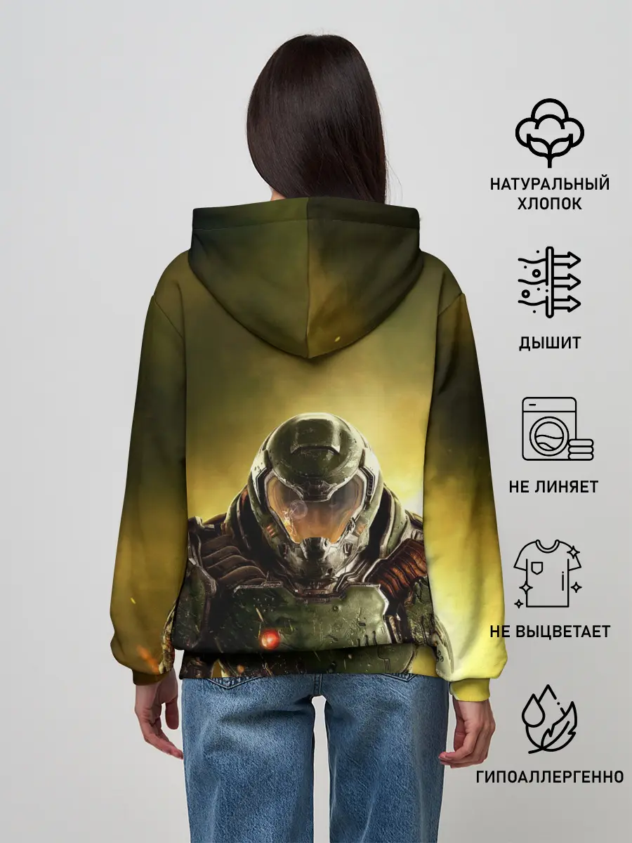 Женское худи / DOOM