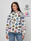Женское худи / Логотипы НХЛ