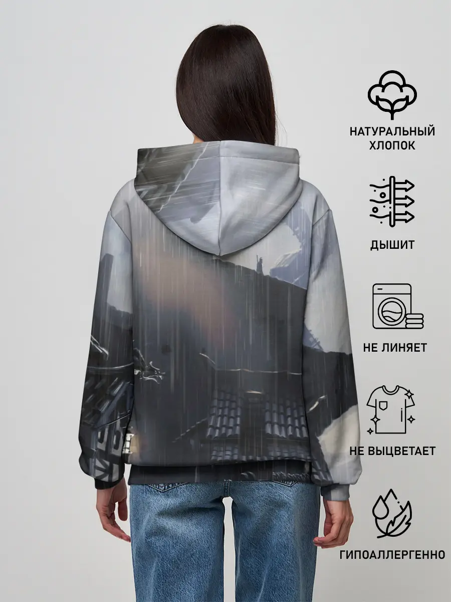 Женское худи / The Witcher 3: Wild Hunt