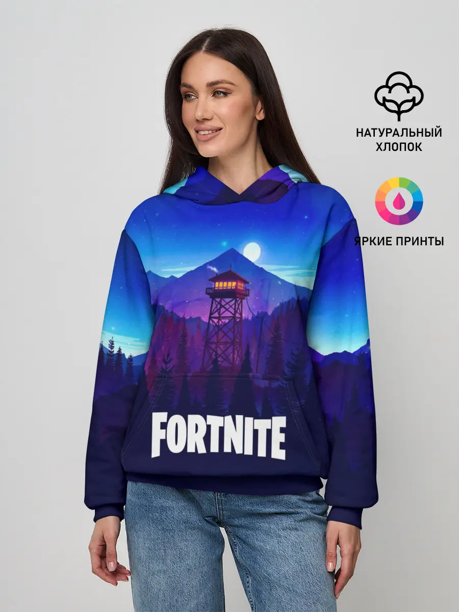 Женское худи / fortnite