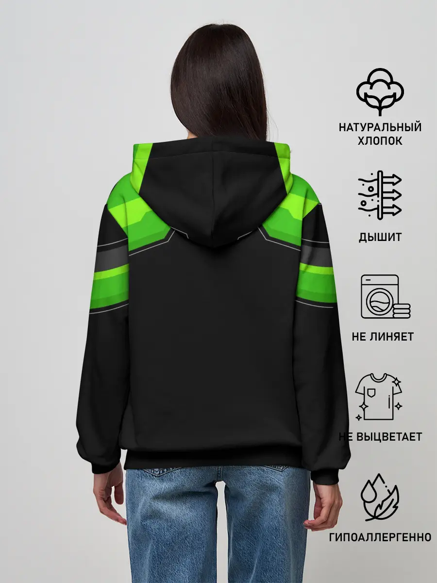 Женское худи / Kawasaki club