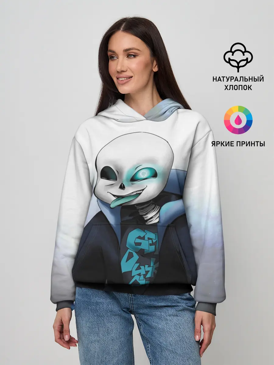 Женское худи / Скелет