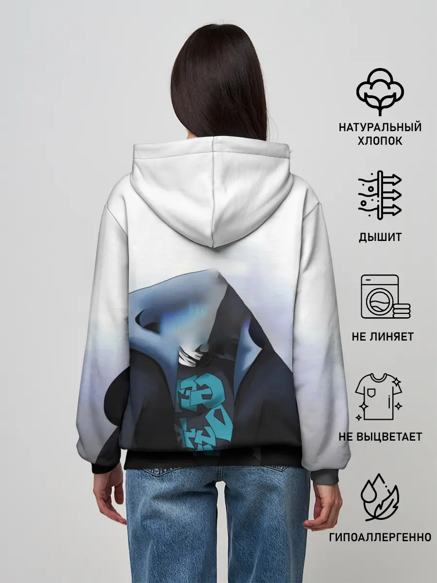 Женское худи / Скелет