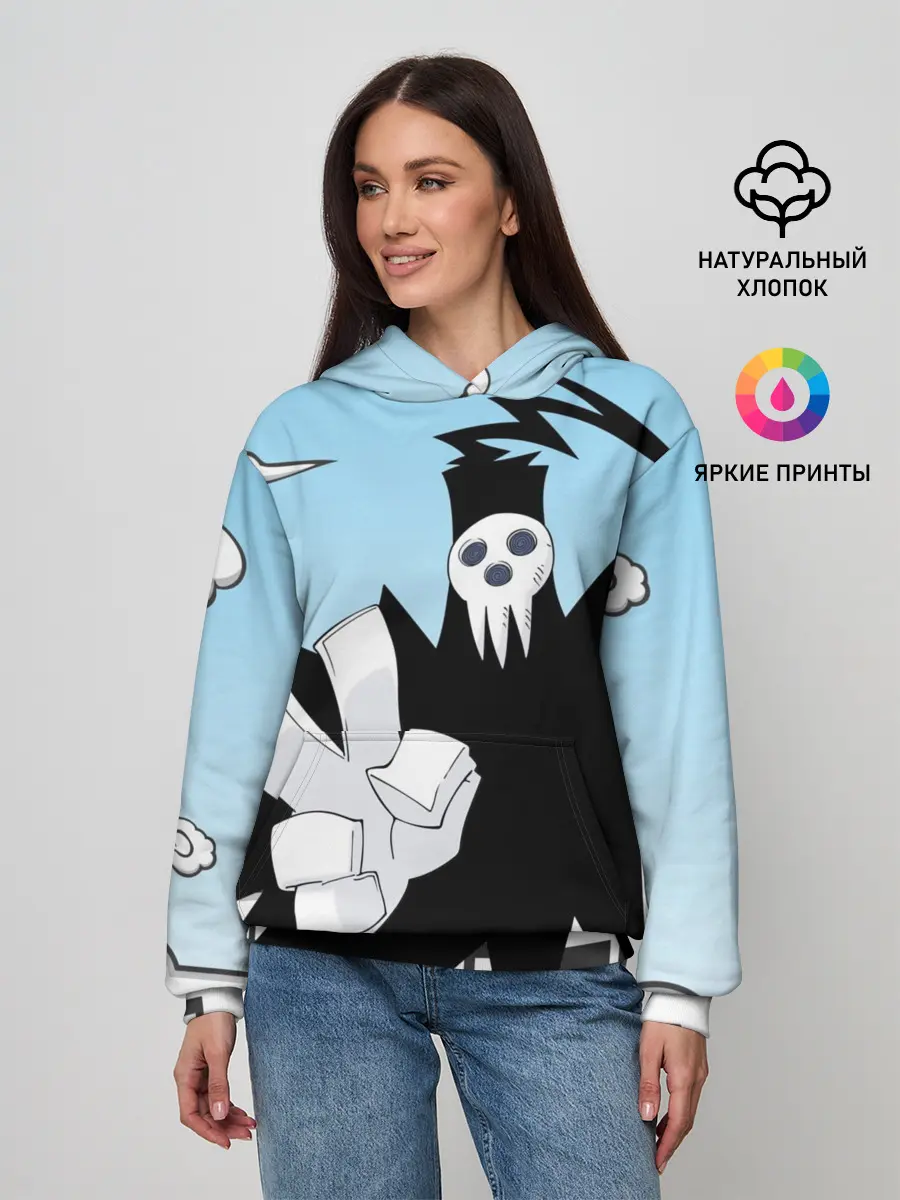 Женское худи / Soul Eater - Shinigami