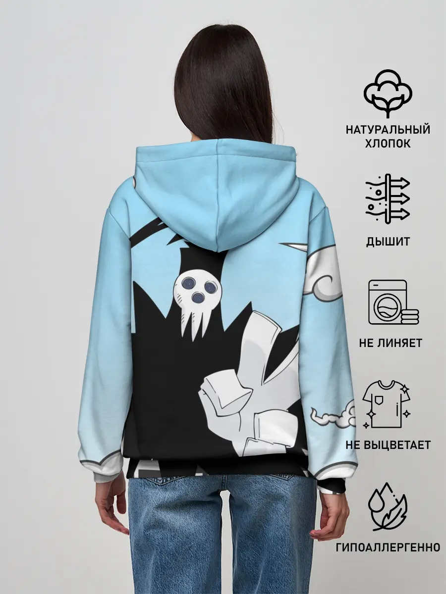 Женское худи / Soul Eater - Shinigami