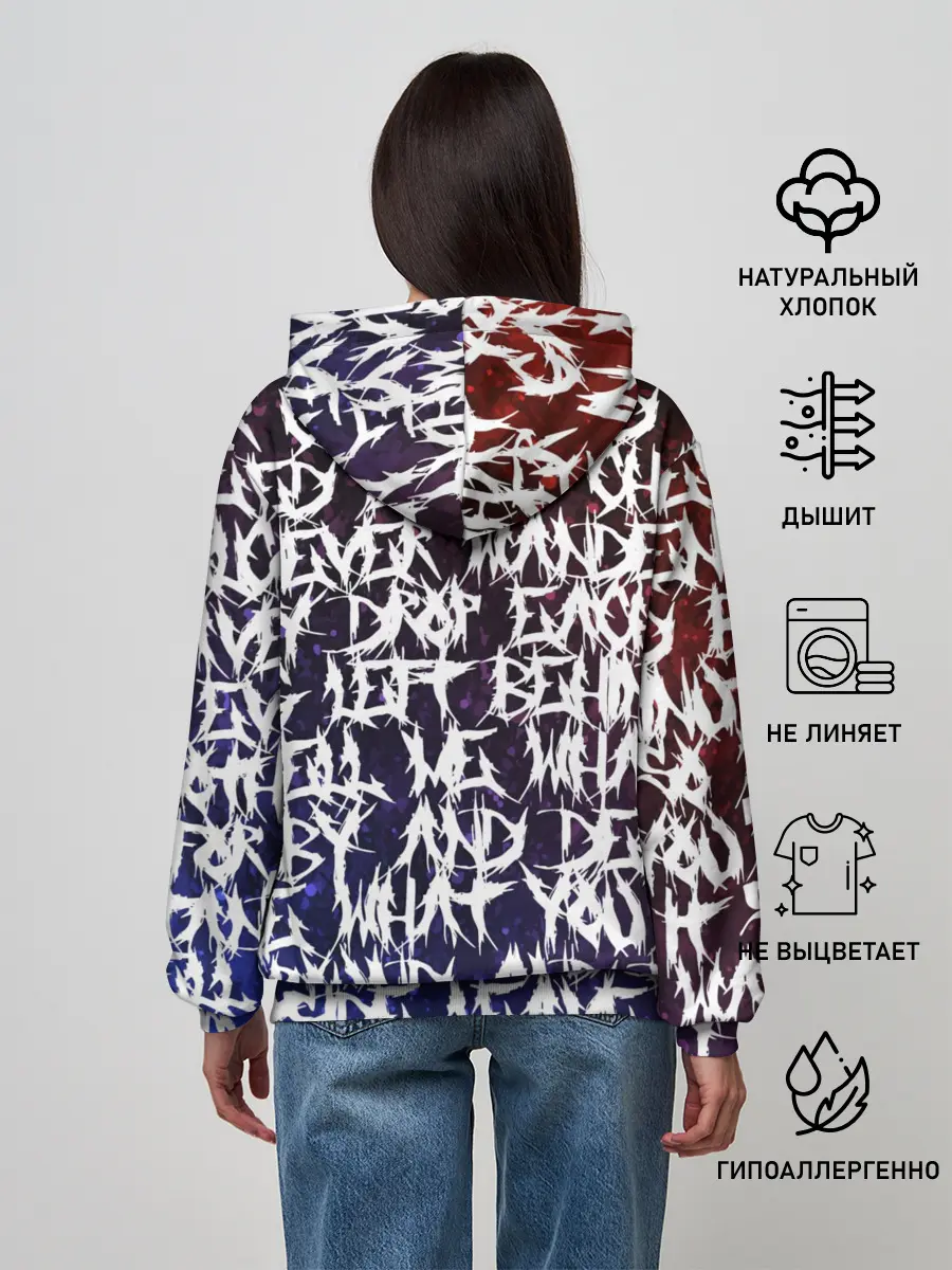 Женское худи / Art of words