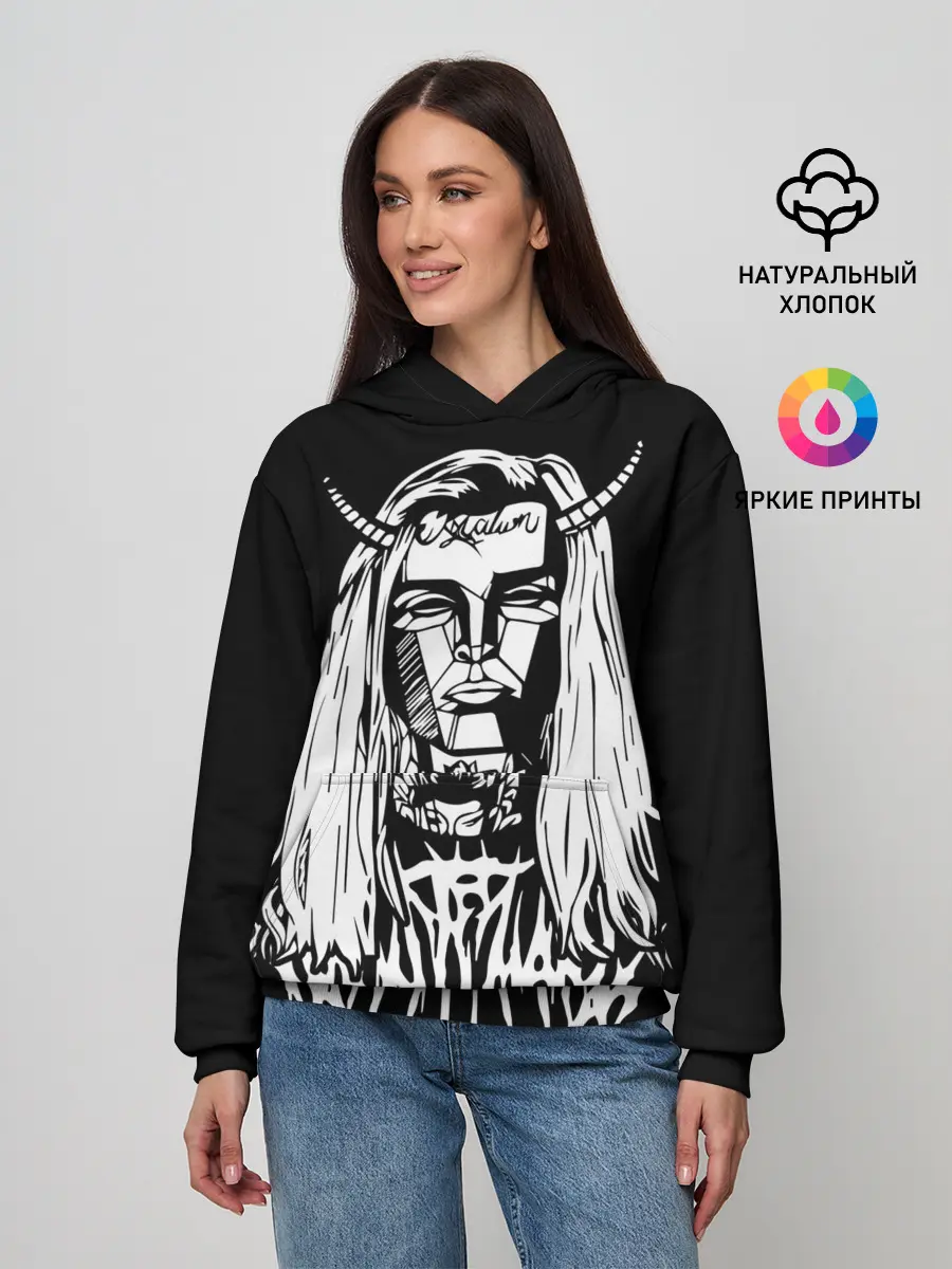 Женское худи / Ghostemane devil