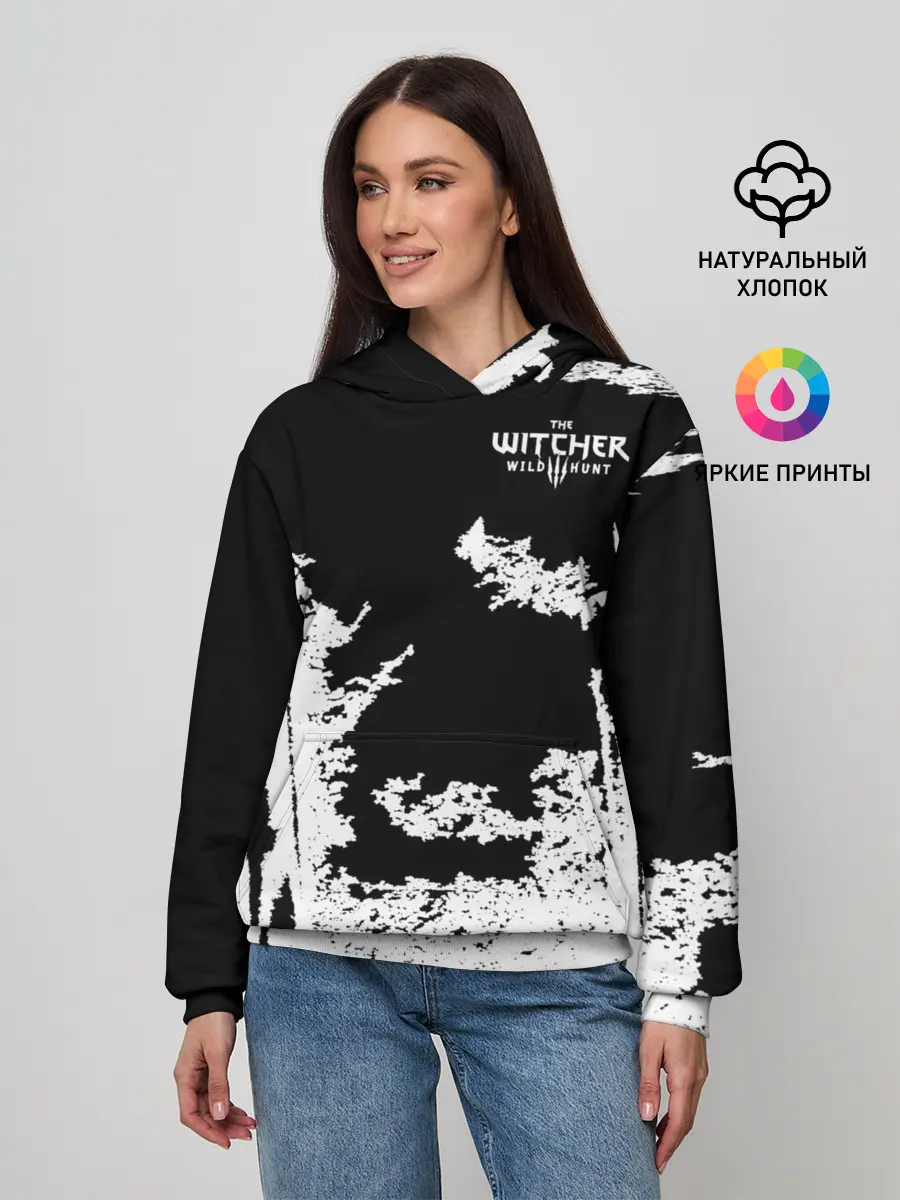 Женское худи / The Witcher 3: Wild Hunt
