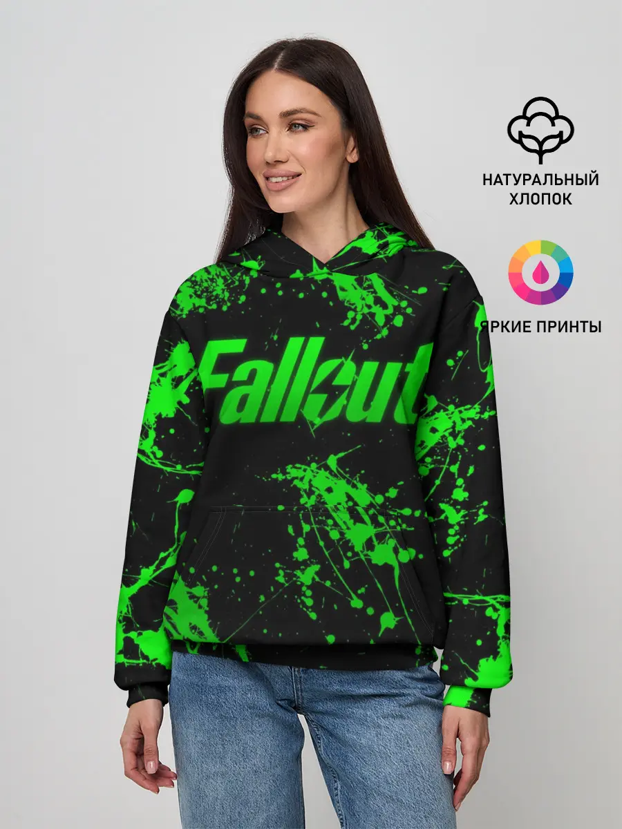 Женское худи / Токсический Fallout 2