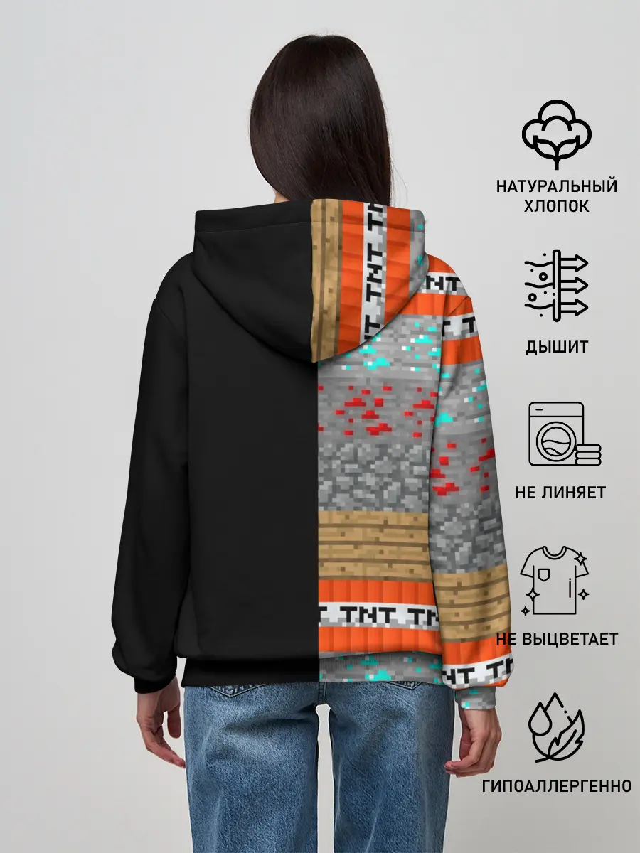 Женское худи / Minecraft