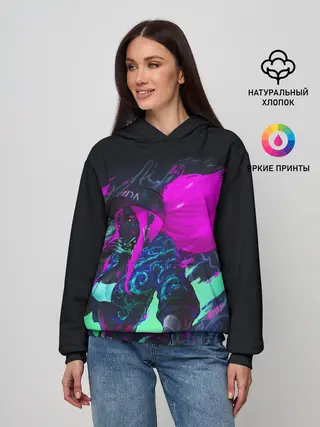 Женское худи / KDA. Akali