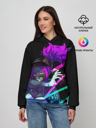 Женское худи / KDA. Akali