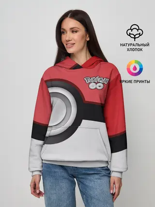 Женское худи / Pokemon GO