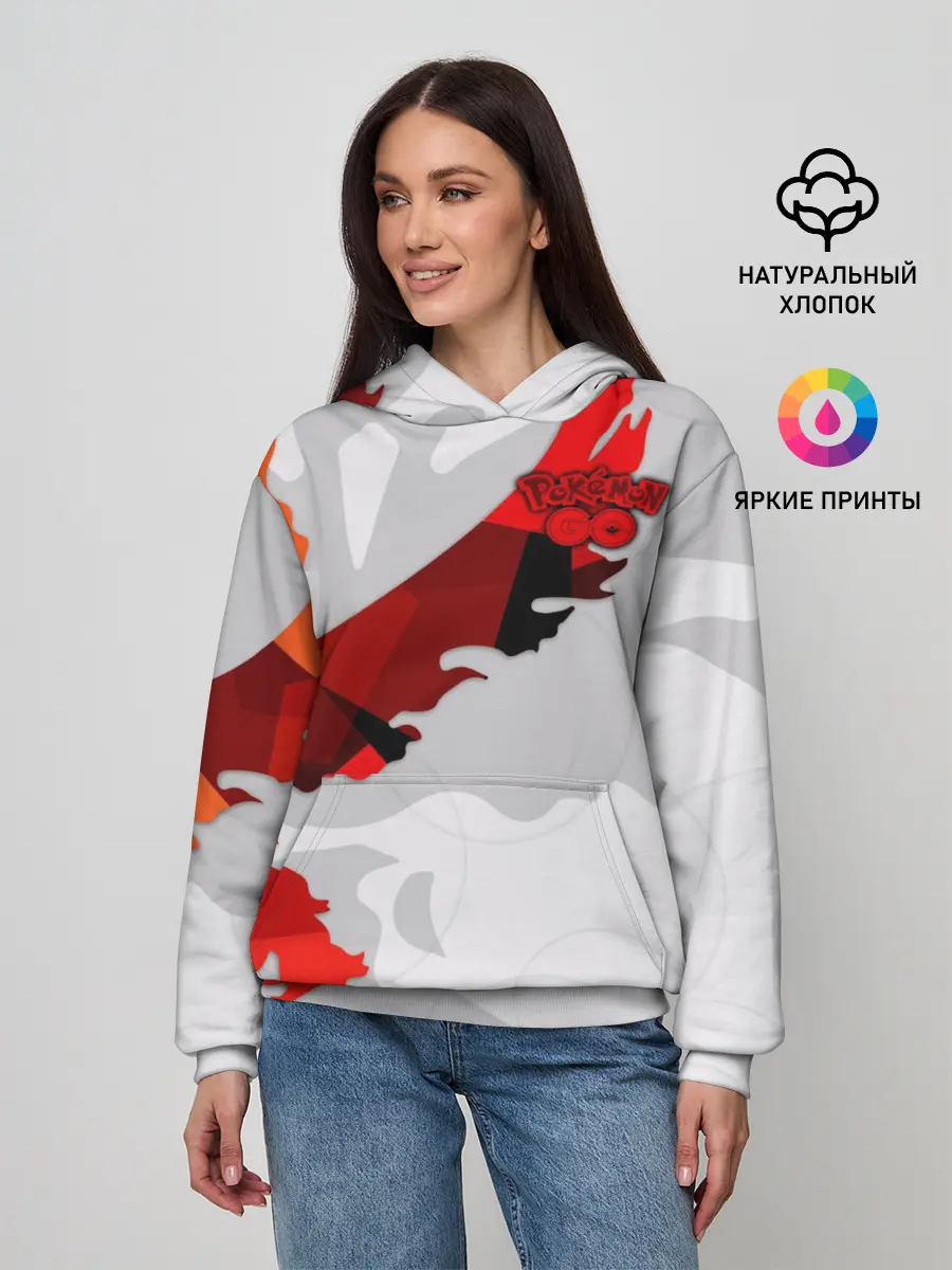 Женское худи / Pokemon GO