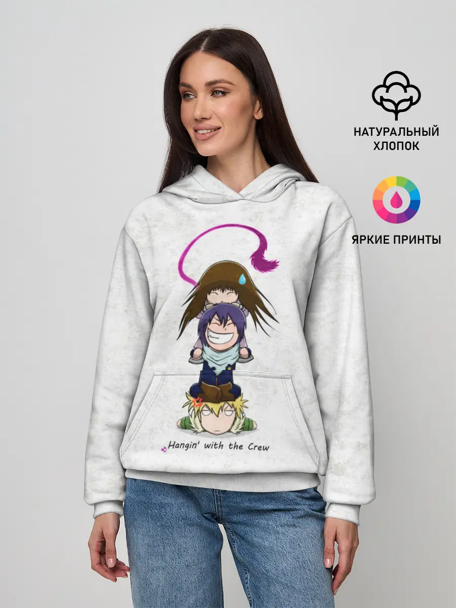 Женское худи / Милашные Ято, Юкинэ и Хиёри