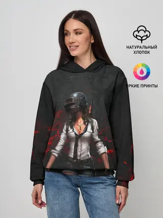 Женское худи / PUBG Girl