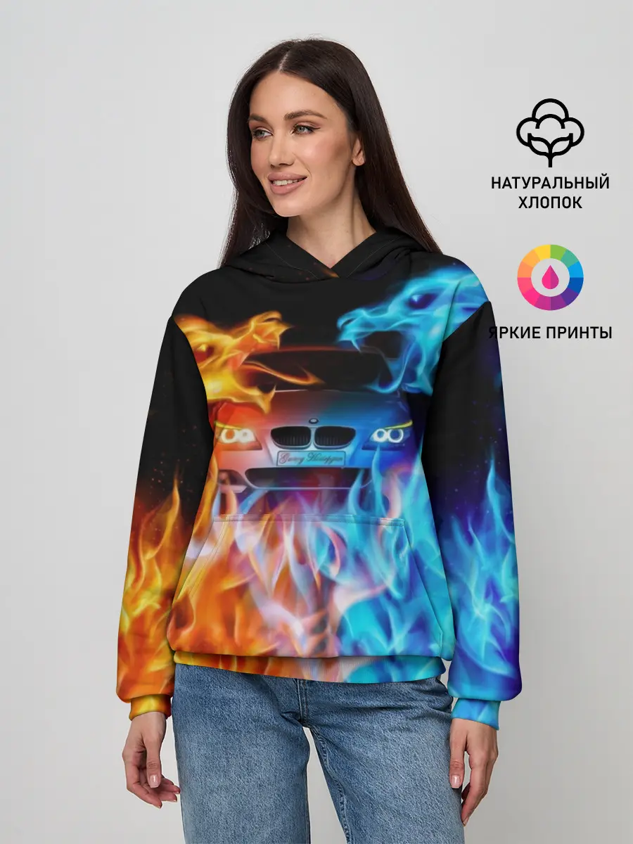 Женское худи / BMW