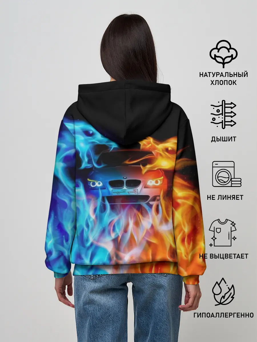 Женское худи / BMW