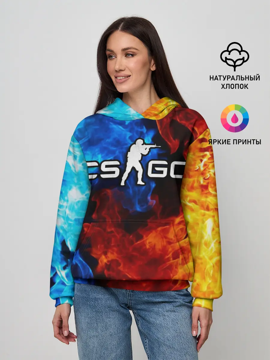 Женское худи / Counter Strike