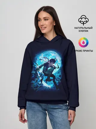 Женское худи / Ябоку при свете Луны