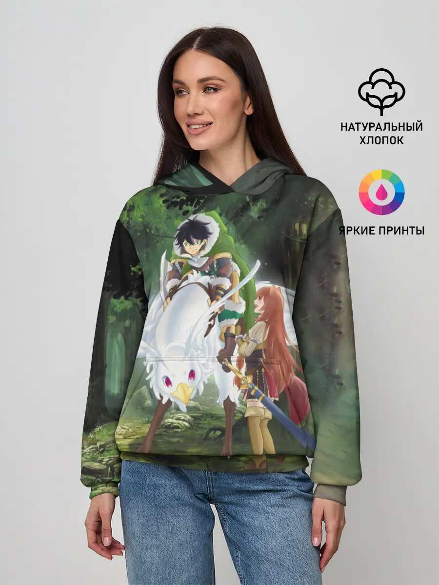 Женское худи / The Rising of the Shield Hero