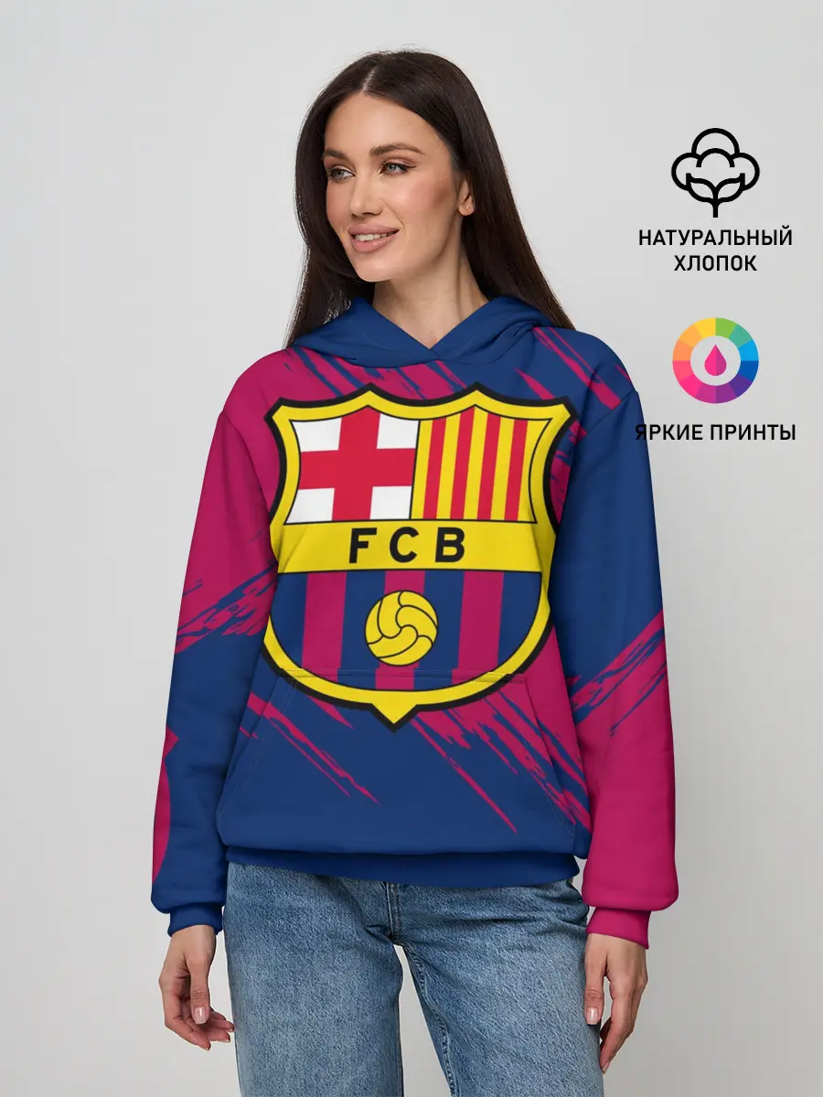 Женское худи / Барселона