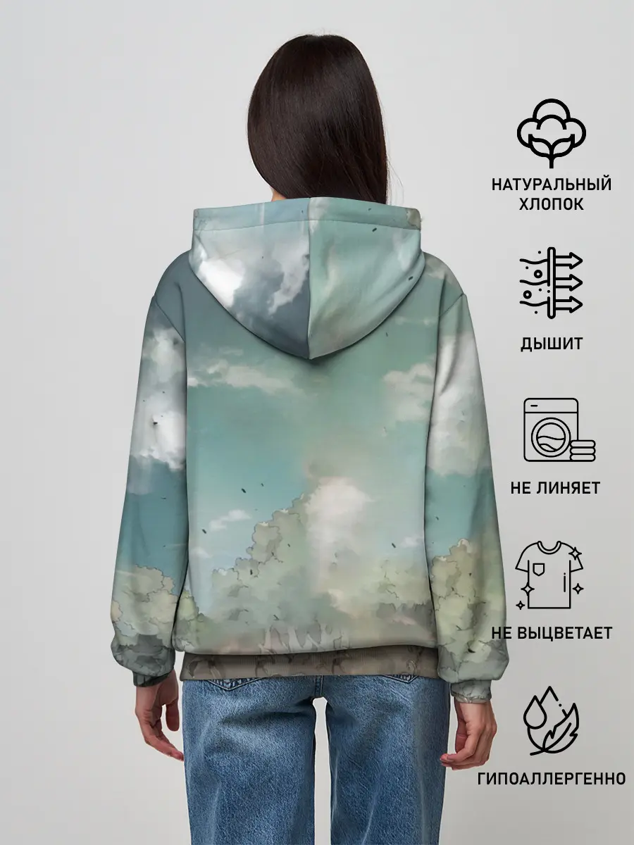 Женское худи / The Promised Neverland