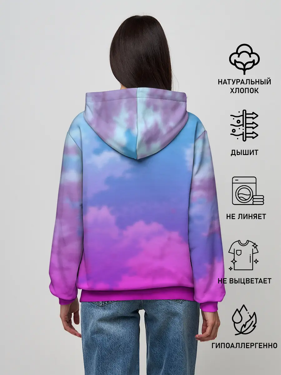 Женское худи / Anime Senpai Girl pink