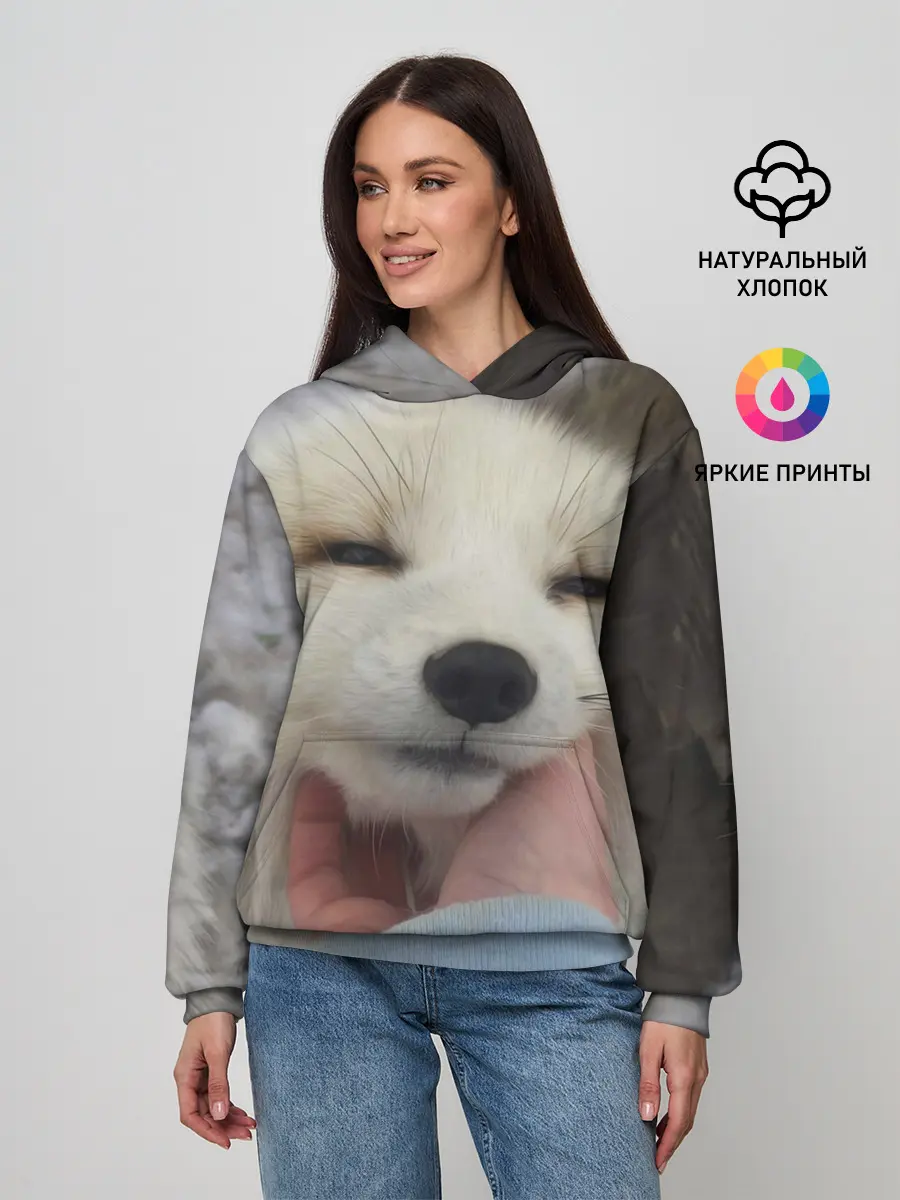 Женское худи / Лисенок