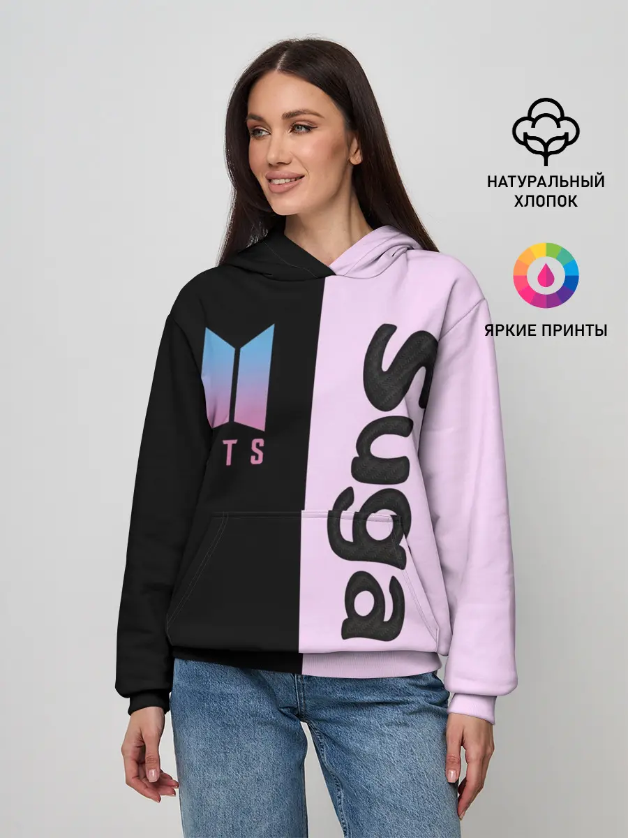 Женское худи / BTS Suga