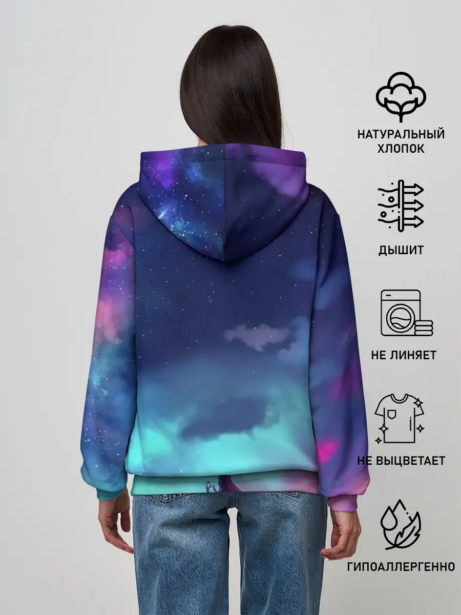 Женское худи / Фейри Тейл рассвет