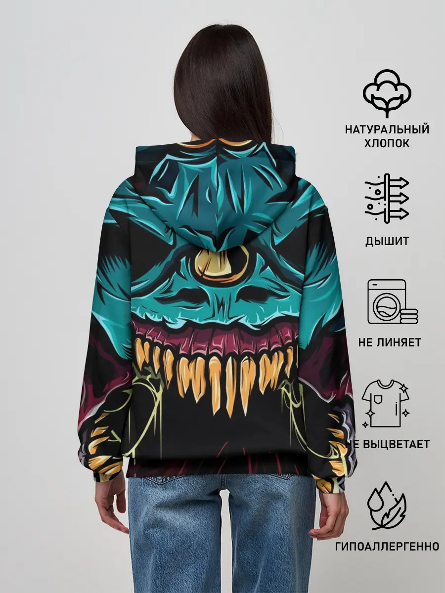 Женское худи / CS GO hyper beast skin